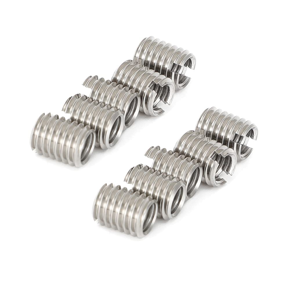 10PCS Thread ADAPTERS M8 8MM Male to M6 6MM Female Threaded Reducers Stainless Steel Fastener Accessory