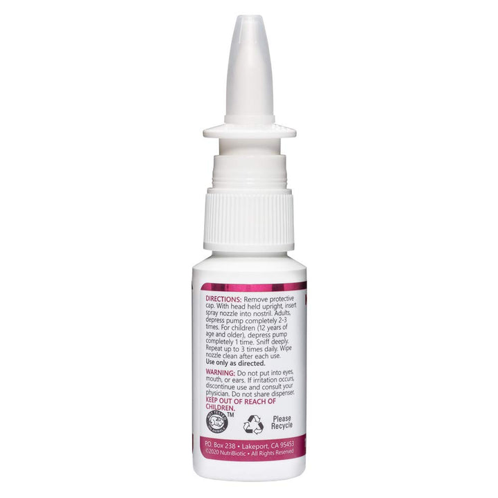 Nasal Spray 1 Fl Oz | Nasal Lubricant with Grapefruit Seed Extract & Sodium Chloride | Help Flush Irritants from Nasal Passages | Convenient Measured Dose Pump | Drug-Free & Non-Medicated
