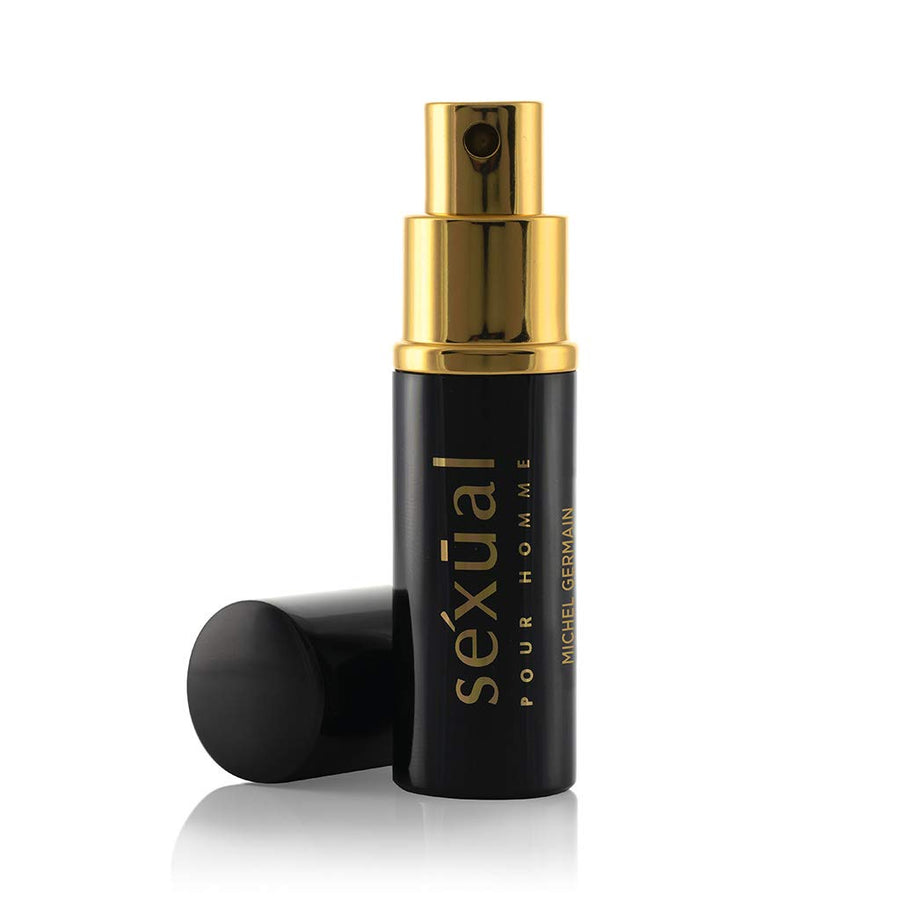 Sexual Pour Homme Eau de Toilette Spray, Top Notes of Indian Basil, Italian Bergamot, Italian Clementine, French Melon, Seductive Natural Oils, 4.2 Fl Oz