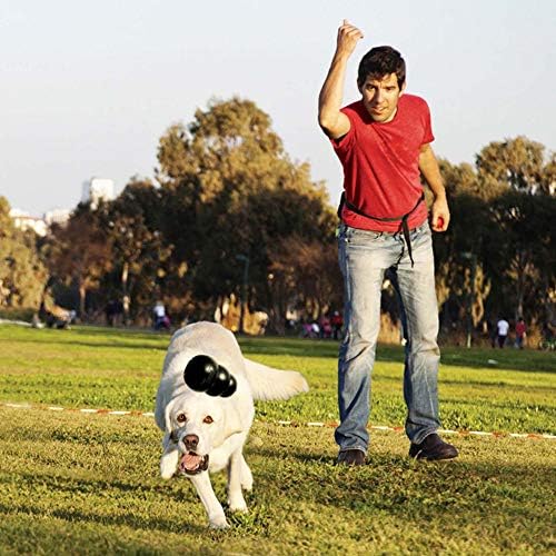 Extreme Dog Toy - Fetch & Chew Toy - Treat-Filling Capabilities & Erratic Bounce for Extended Play Time Most Durable Natural Rubber Material - for Power Chewers - for XX-Large Dogs