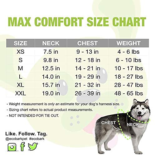 Dog Harness - Max Comfort Luxurious Soft Mesh - Over The Head No Pull & No Choke Halter Harness Vest - Eco-Friendly Body Harness for Puppy, Toy Breeds, Small & Medium Dogs (Medium, Pink)