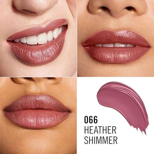 Lasting Finish Lipstick - Up to 8 Hours of Intense Lip Color with Color Protect Technology and Exclusive Black Diamond Complex - 066 Heather Shimmer, .14oz