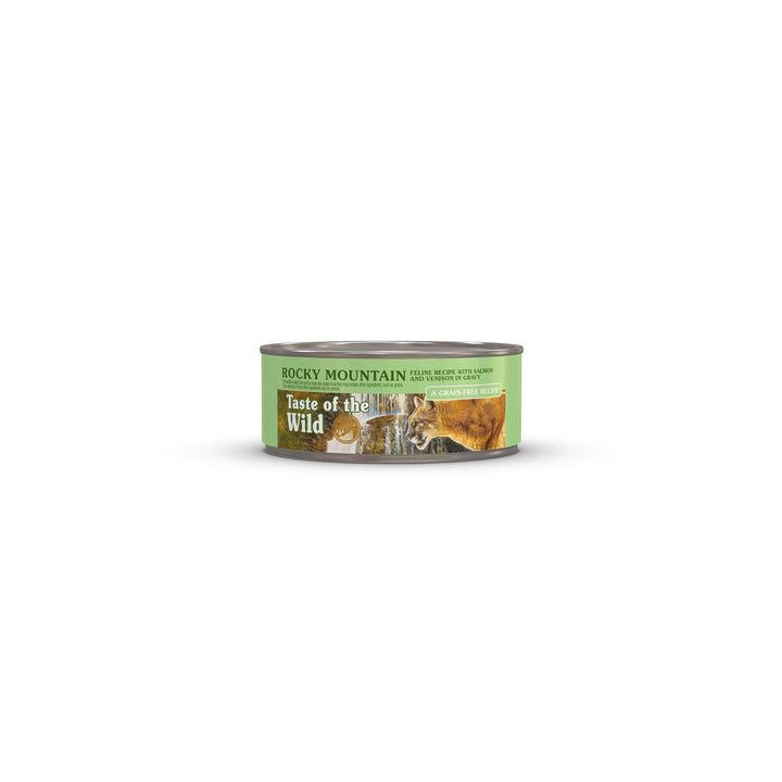 Rocky Mountain Feline Recipe with Salmon & Venison in Gravy Salmon 3oz