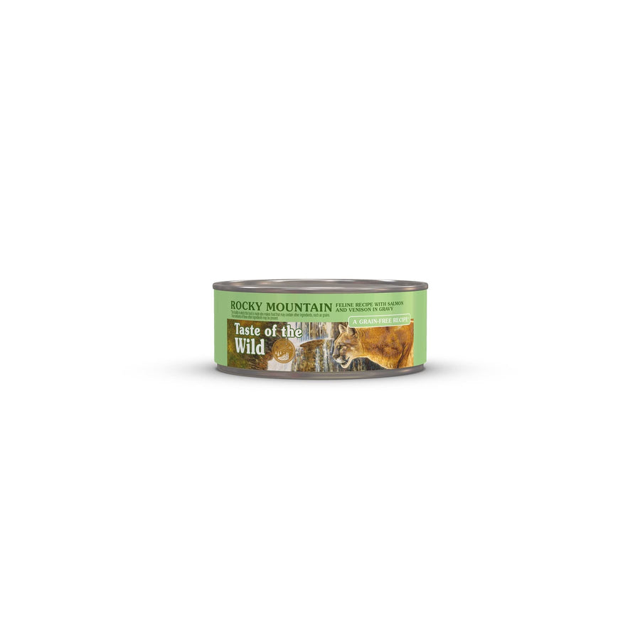 Rocky Mountain Feline Recipe with Salmon & Venison in Gravy Salmon 3oz