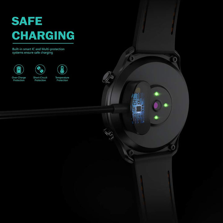 Charger Compatible with TicWatch Pro 5, Pro 3, Pro 3 LTE, Pro X, E3 Smartwatch - 2 Pack, 1M