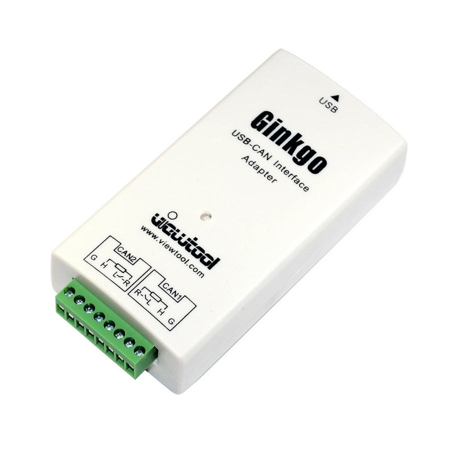 Ginkgo USB to CAN Interface Adapter Support Windows/Linux/MAC/Android/Raspberry Pi USB-CAN Analyzer 2500VRMS Isolation Open Source Available