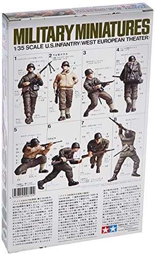 Tamiya Models U.S. Infantry European Theater Model Kit