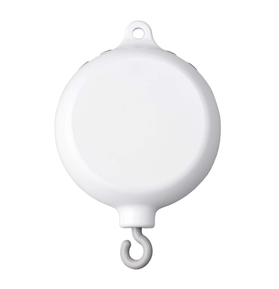 Baby Crib Baby Bedding Battery-Operated Musical Mobile Rotary Music Box Plays 35 Tunes Volume Adjustable (Without Arm)