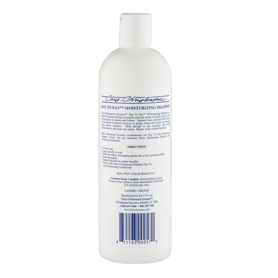 Day to Day Ultra Concentrated Dog Shampoo, Makes up to 8 Bottles, Groom Like a Professional, Moisturizing, All Coat Types, for Daily Use, Made in USA, 16oz