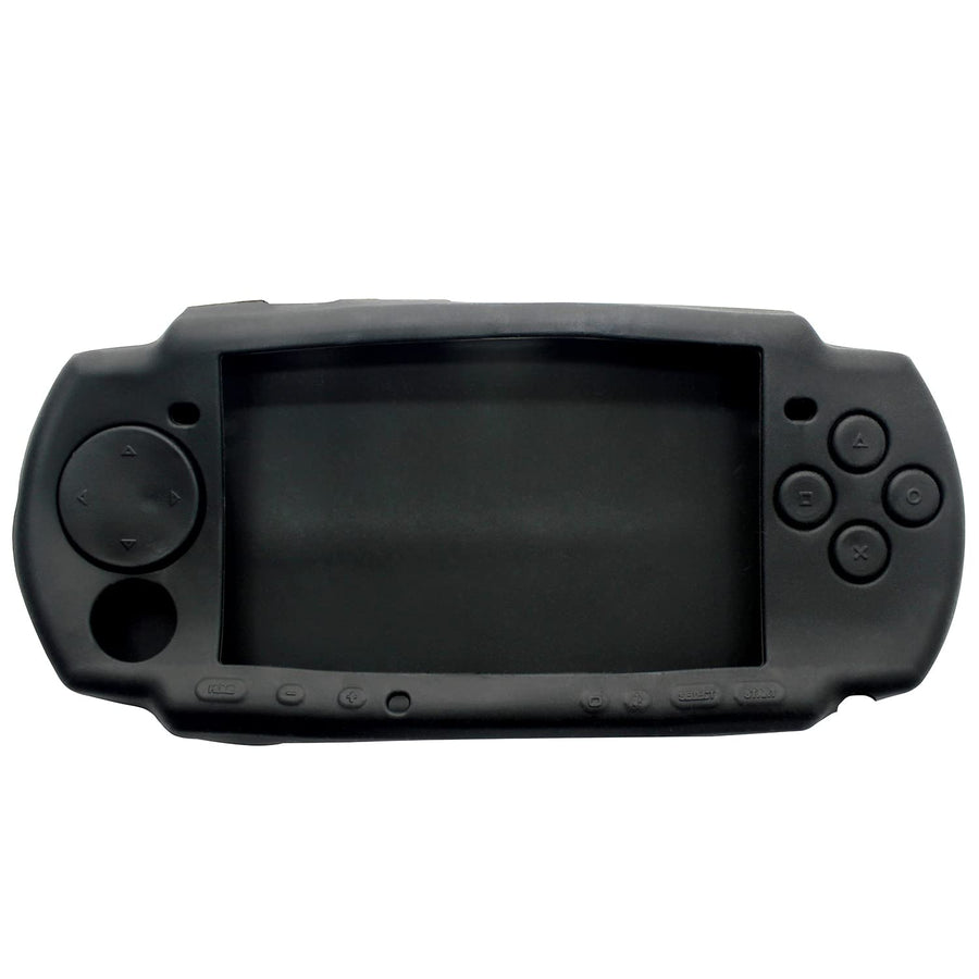 Soft Protector Silicon Travel Carry Case Skin Cover Pouch Sleeve for Sony PSP 2000/3000 Color Black