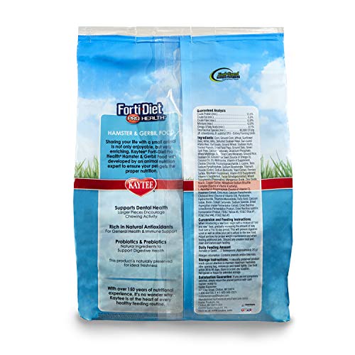 Forti-Diet Pro Health Pet Hamster & Gerbil Food, 3 Pound