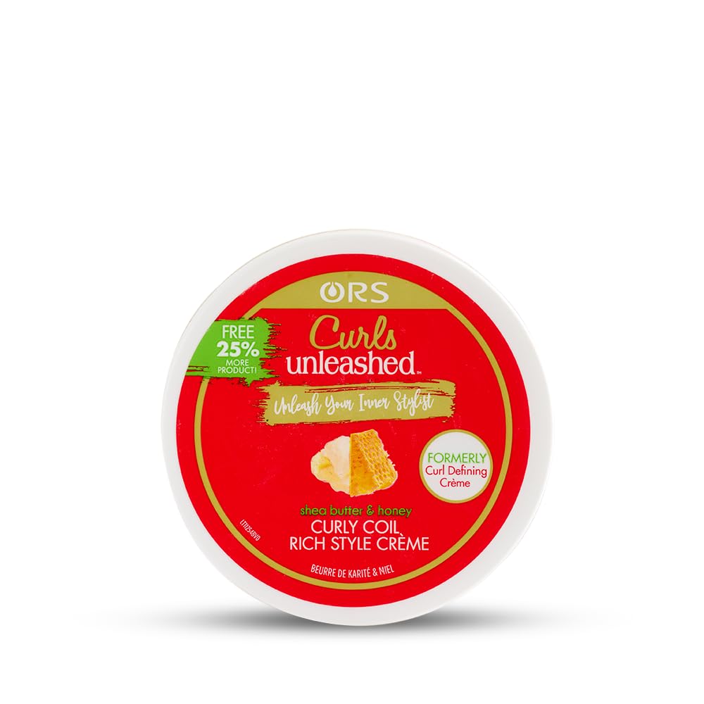 Shea Butter & Honey Curly Coil Rich Style Creme 20 Ounces