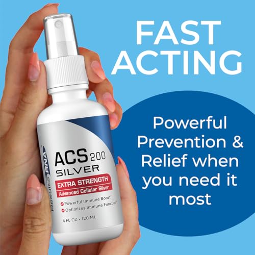 - ACS 200 Silver Extra Strength Immune System Support – Advanced Cellular Colloidal Silver Supercharges Your Immune System. Recommended by Doctors Worldwide ( 4 oz )