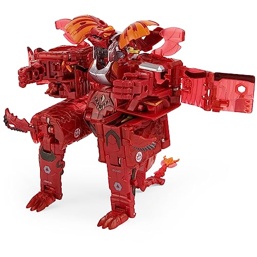 GeoForge Dragonoid, 7-in-1 Includes Exclusive True Metal Dragonoid and 6 Geogan Collectibles, Kids Toys for Boys