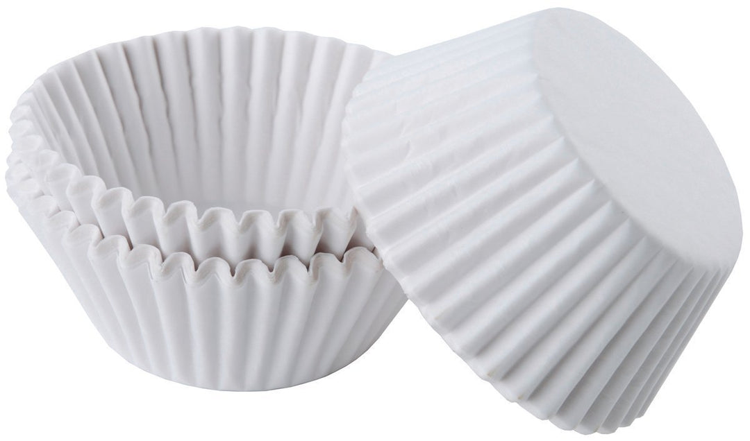 White Standard 75 Baking Cups, Single Pack