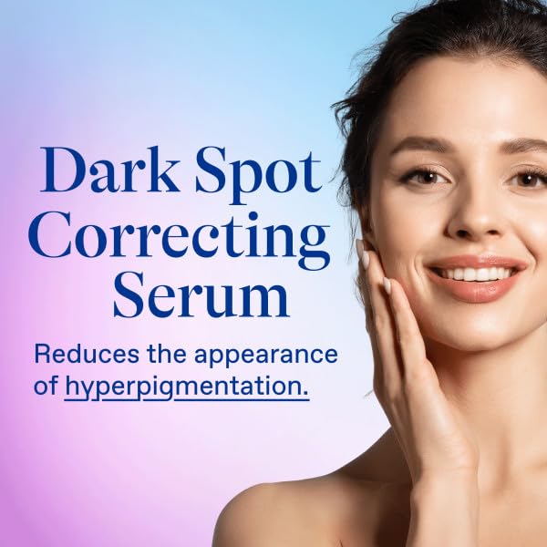 Dark Spot Correcting Face Serum, Dark Spot Correcting Serum by the makers of Gel, Gentle Skin Care for Acne Prone Sensitive Skin, 1 oz (Packaging May Vary)
