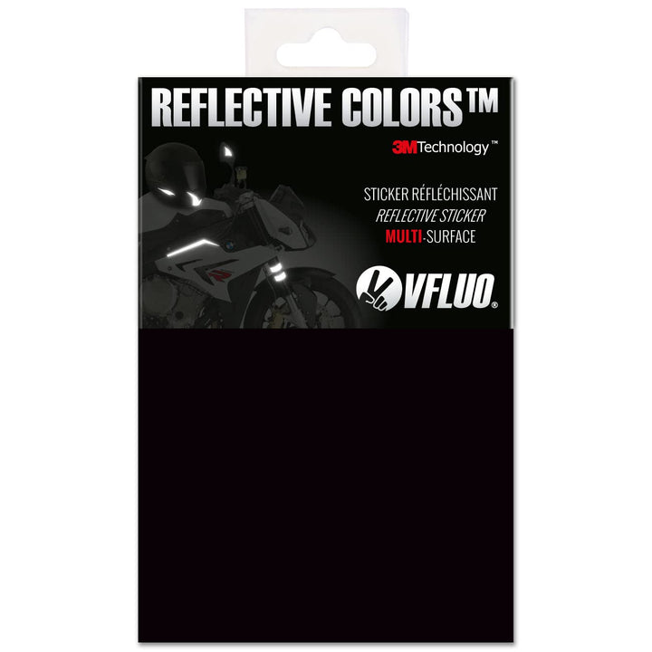 - Reflective Sticker Sheet for Bike, Motorcycle, Scooter, Helmets, Stroller/Multi-use - DIY Adhesive board - 3M Technology - High Visibility - Discreet - Optimised adhesion