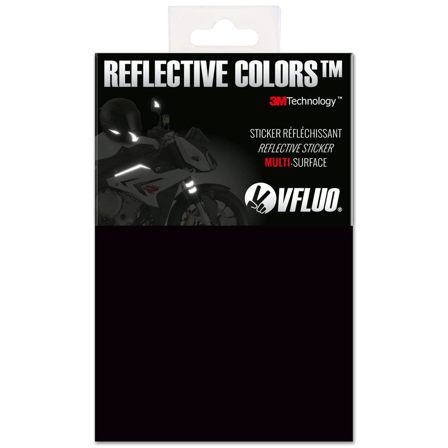 - Reflective Sticker Sheet for Bike, Motorcycle, Scooter, Helmets, Stroller/Multi-use - DIY Adhesive board - 3M Technology - High Visibility - Discreet - Optimised adhesion