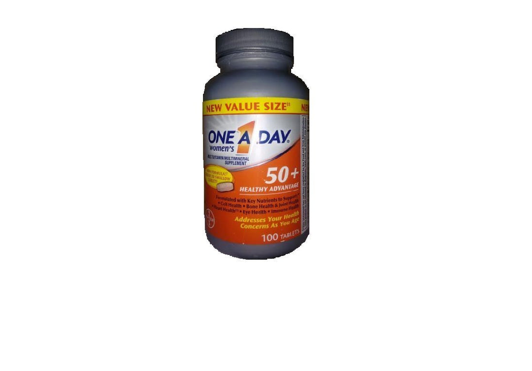 One A Day Women's 50+ Advantage Multivitamins, 100 Count