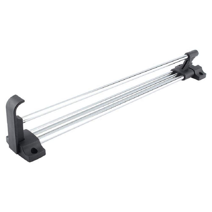 Adjustable Closet Rod, Pull Out Closet Garment Valet Rod Heavy Duty Tension Retractable Wardrobe Closet Hanger Towel Rail/Extending Rail/Storage Organiser Polished Chorme, 11.8-Inch to 21.7-Inch