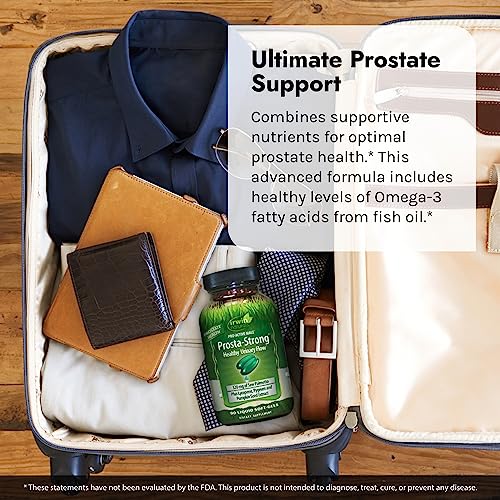 Prosta-Strong - Prostate Health Support with Saw Palmetto, Lycopene, Pumpkin Seed & More - 90 Liquid Softgels