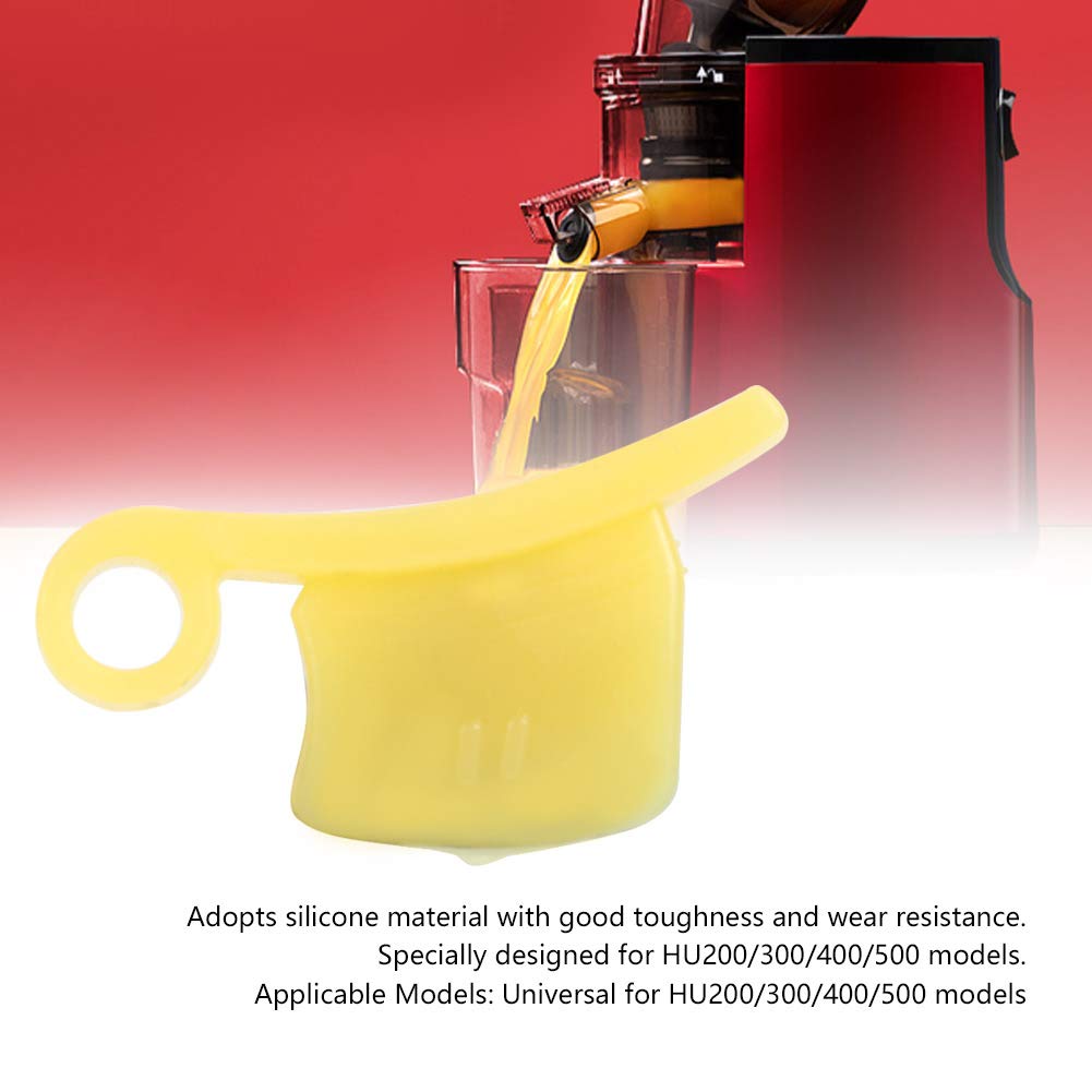 Juicer Stopper Strip Universal Juicer Silicone Strip Yellow Blender Slag Stopper Juicer Accessory Fit for HU200/300/400/500 Model
