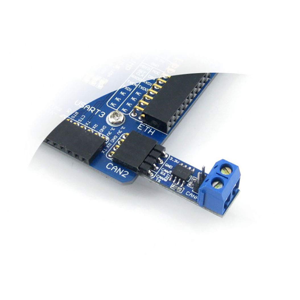3.3V SN65HVD230 CAN Board Kit Connecting MCUs to CAN Network ESD Protection Onboard CAN Transceiver Compatible with PCA82C250 Communication Development Module