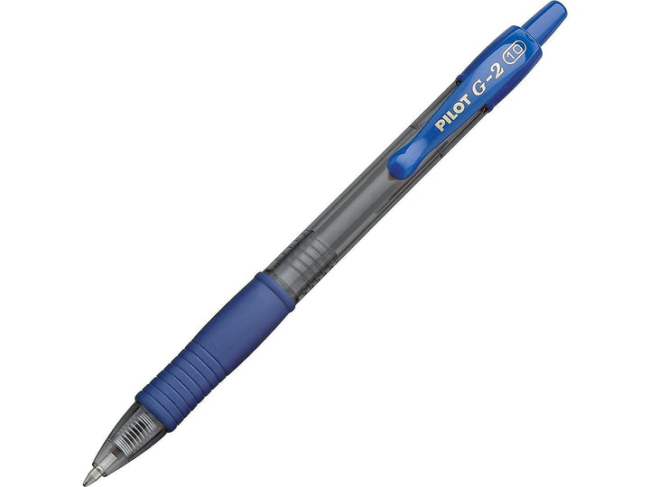 , G2 Premium Gel Roller Pens, Bold Point 1 mm, Pack of 12, Blue