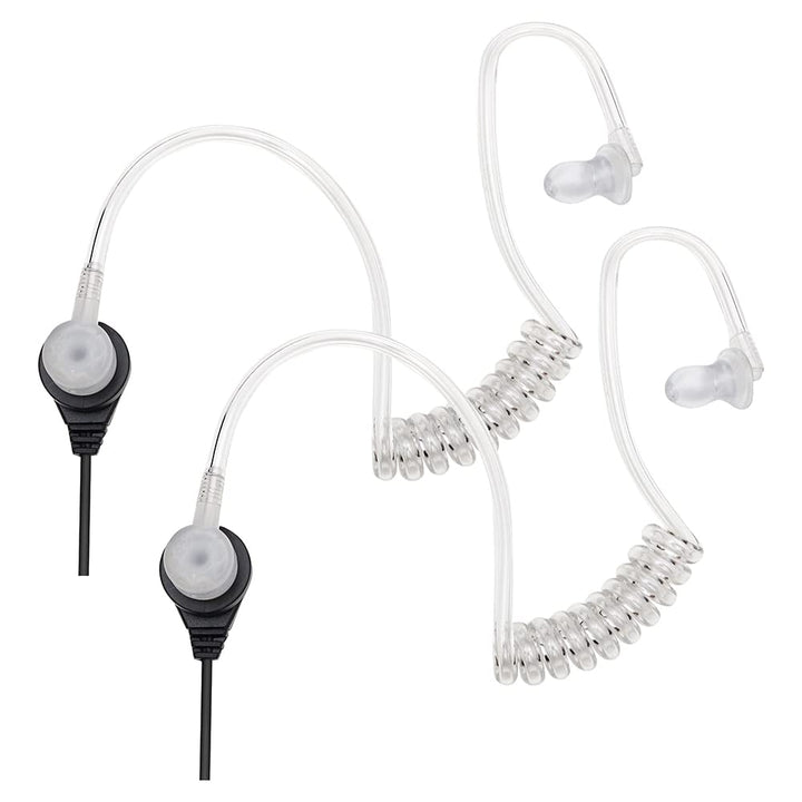 AVPH3 Transparent Security Headsets with PTT/VOX - Pair