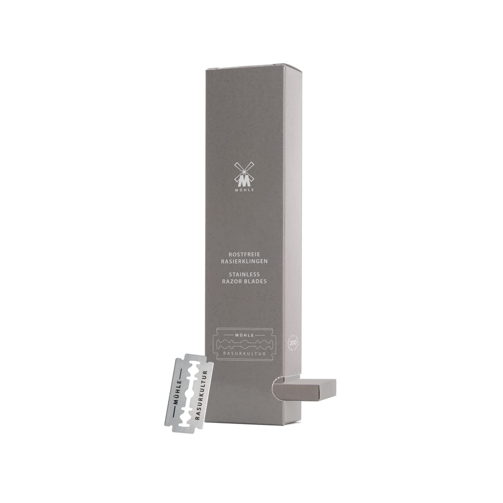 Stainless Steel Safety Razor Blades | 200 Pack