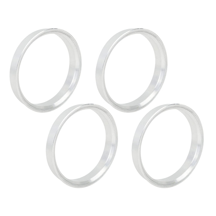 4pcs 60.1 to 54.1 mm Aluminium Alloy Car Hub Centric Rings Wheel Bore Spacer