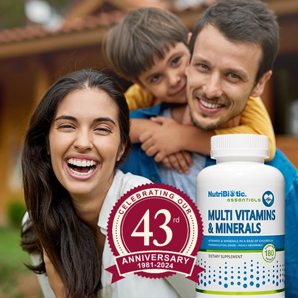 – Multi Vitamins & Minerals, 180 Ct Capsules (Formerly Hypoallergenic Multiple) | 72 Pure Trace Elements in a Base of Chlorella | Pharmaceutical-Grade & Highly Absorbable | Gluten Free