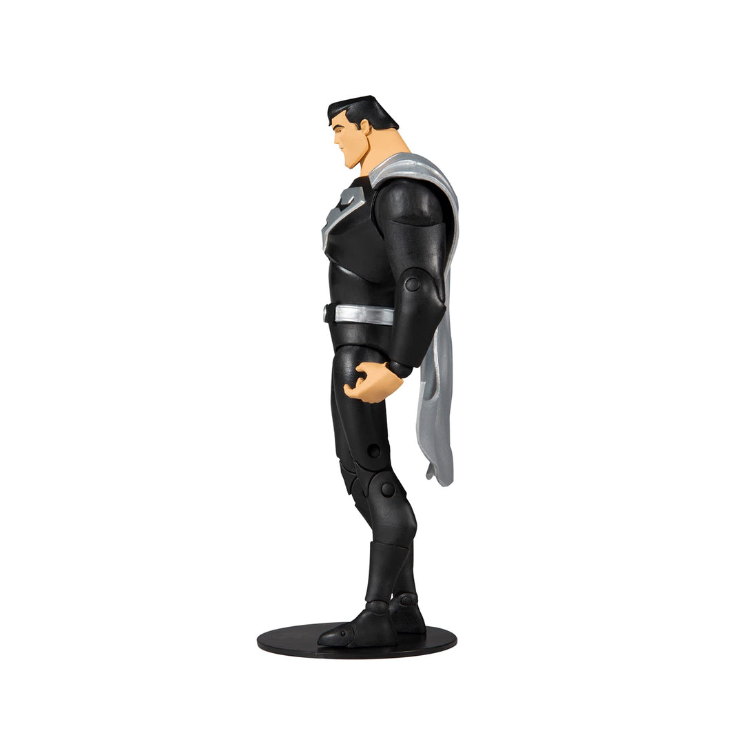 DC Multiverse Superman Black Suit Variant (Superman: The Animated Series) 7 Action Figure with Accessories