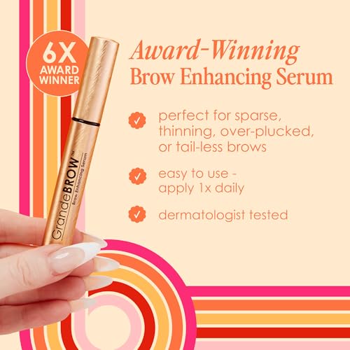 GrandeBROW Brow Enhancing Serum, 0.1 Fl Oz