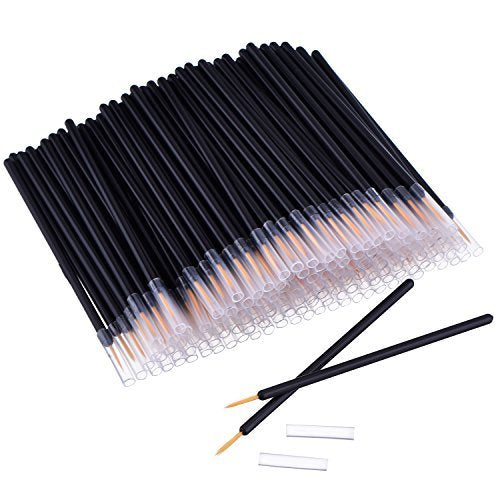 150 Pack Disposable Eyeliner Brush Applicator Cosmetic Eye Wands Makeup Tool