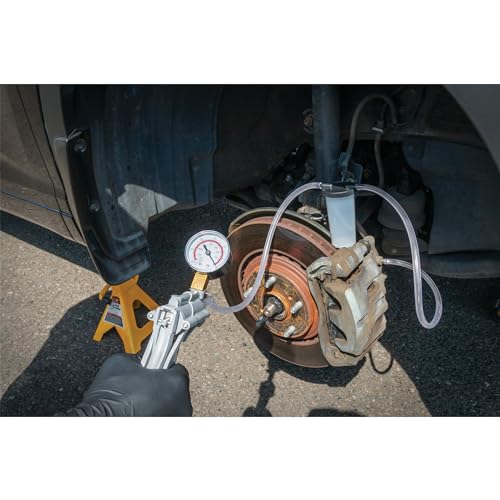 W87030 One-Man Hand Vacuum Pump Kit for Brake Bleeding and Automotive Tests