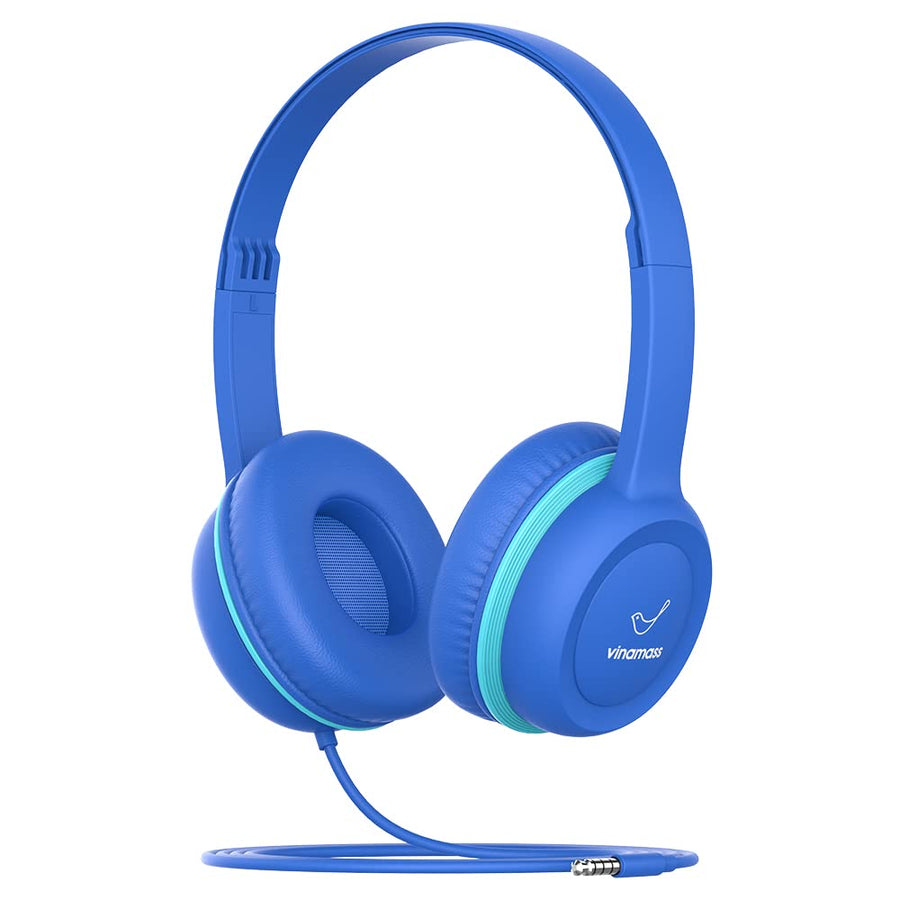 Kids Headphones, Ear Headphones for Kids, Wired Headphones with Safe Volume Limiter 85dB, Kids Headphones with Cord 3.5mm Jack Wired for Children/School