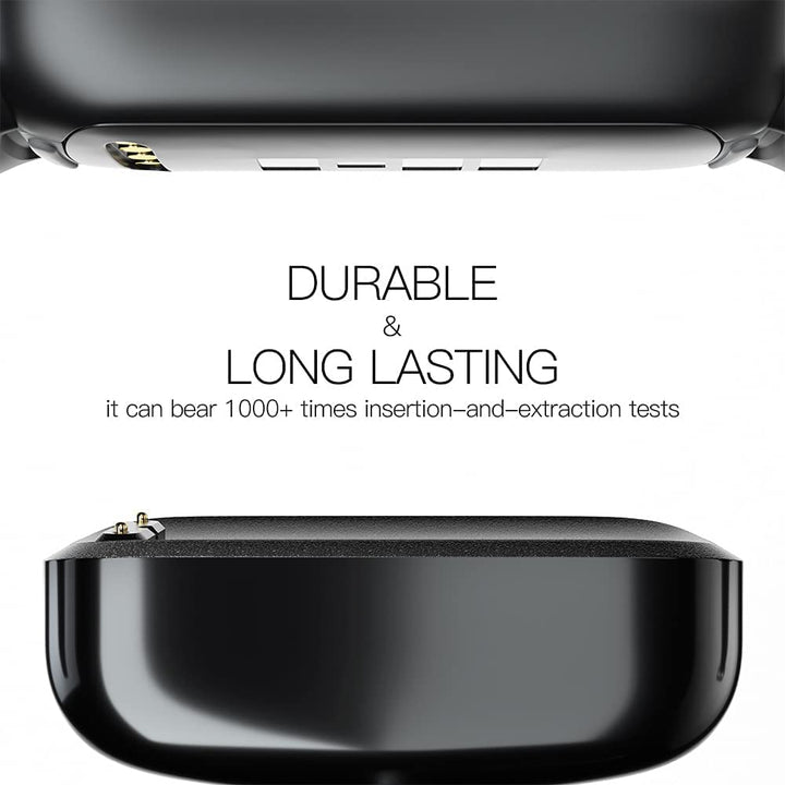 Compatible with Fitbit Charge 6/Charge 5/Luxe Charger Cable,Replacement USB Charging Dock Stand for Fitbit Luxe Smart Watch