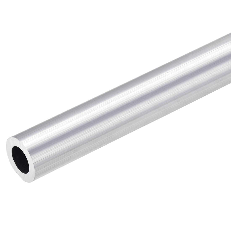 6063 Aluminum Round Tube, 23mm OD 14mm Inner Dia 300mm Length Seamless Straight Tubing