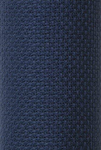 Charles Craft Gold Standard Aida 14 Count 15X18 Box, Navy