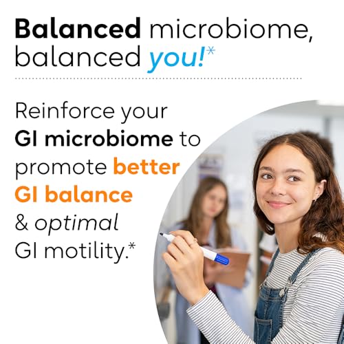 Gastrus Gut Health Probiotic | Eases Abdominal Discomfort, Gas & Bloating | Promotes Regularity & a Healthy Gut | Contributes to a Balanced Microbiome | Backed by 30 Years of Research