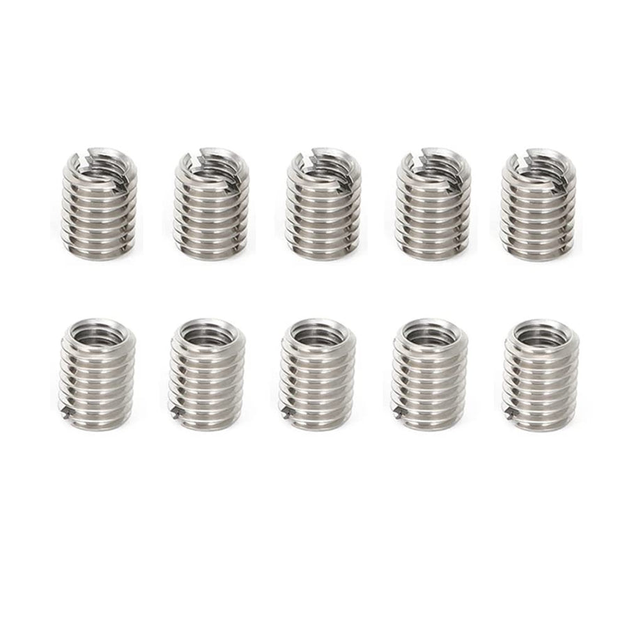 10PCS Thread ADAPTERS M8 8MM Male to M6 6MM Female Threaded Reducers Stainless Steel Fastener Accessory