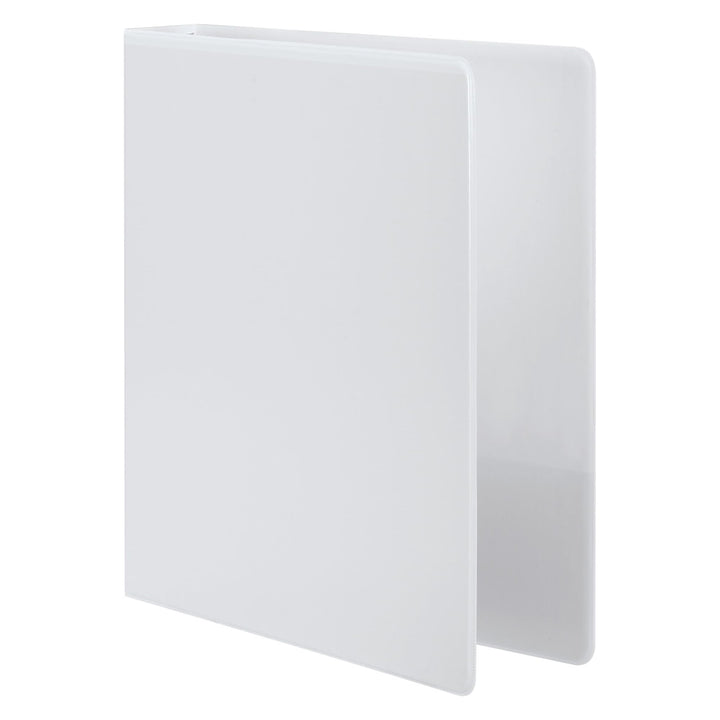2 Inch 3 Ring Binder, Basic Round Ring View Binder, White (W362-44W)