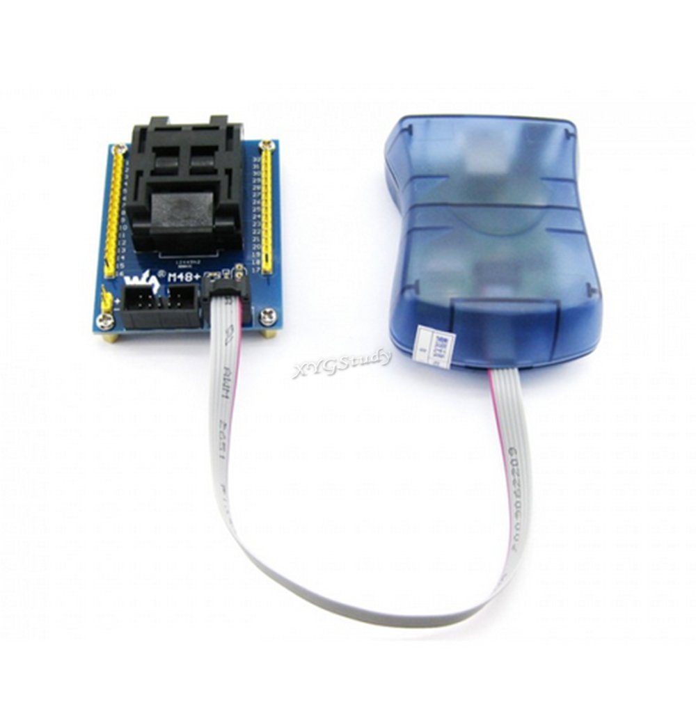 Based on ATMEL Official STK500 USB AVRISP CH AVR ISP high Speed Programmer Compatible with at AVRISP from ATMEL Supports AVR Studio 4/5/6/7 ISP_6PIN Interface @XYGStudy