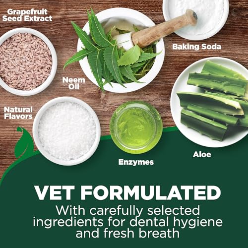 Vet’s Best Enzymatic Dog Toothpaste - Teeth Cleaning and Fresh Breath Dental Care Gel - Vet Formulated - Banana Flavor - 3.5 Ounces