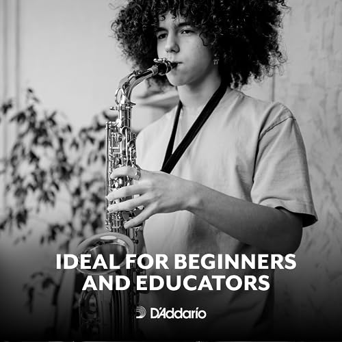 D'Addario Rico Saxophone Reeds - Reeds for Alto Saxophone - Thinner Vamp Cut for Ease of Play, Traditional Blank for Clear Sound, Unfiled for Powerful Tone - 2.5 Strength - Made in the USA - 10-Pack