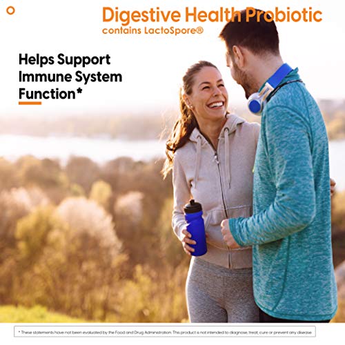Doctor's Best Digestive Health Probiotic 2 Billion with Lactospore, Non-GMO, Vegan, Gluten Free, Soy Free, 60 Veggie Caps (DRB-00464)