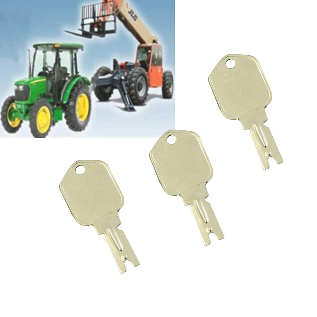 Forklift Key Replacement Ignition Keys Compatible with Clark Yale Hyster Komatsu Gradall Gehl Crown 186304 51335040 1430,10 Pcs
