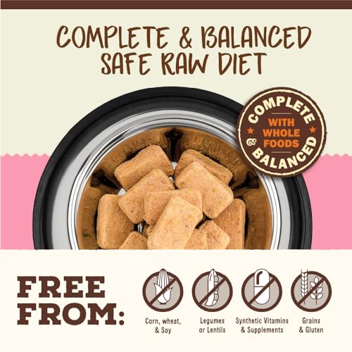 Primal Freeze Dried Raw Cat Food Nuggets Beef & Salmon, Complete & Balanced Meal or Topper, Premium, Healthy, Grain Free, High Protein Raw Cat Food with Probiotics (14 oz)