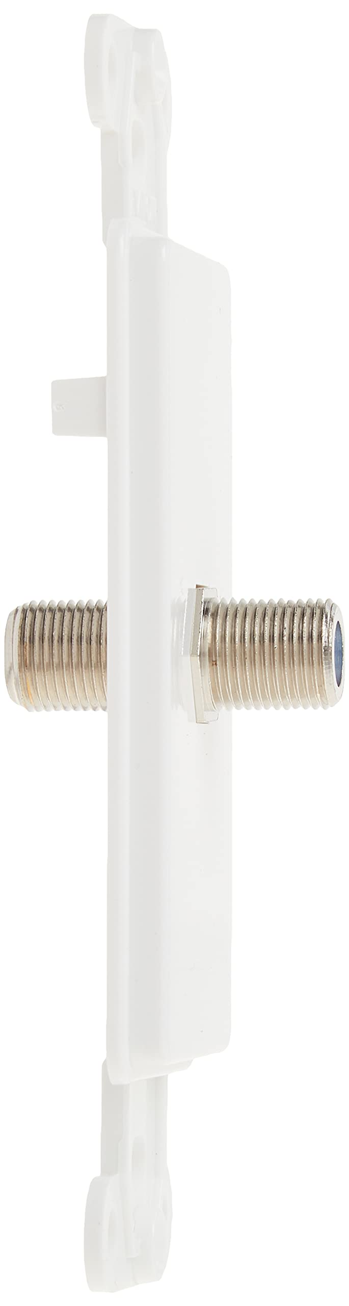 40681-W F connector, Decora Insert, White